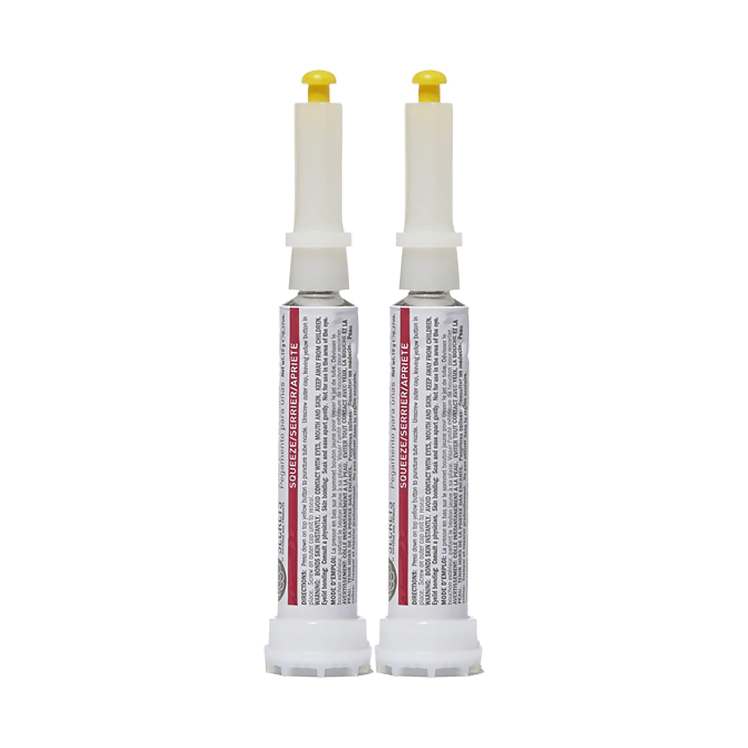 Beauty Secrets Nail Glue, Drip & Clog Proof, 2 Pack