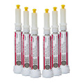 Beauty Secrets Nail Glue, Drip & Clog Proof, 6 Pack